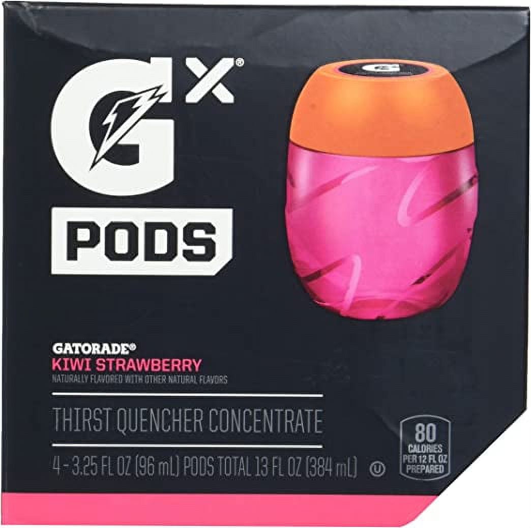 Gatorade Gx Sports Drink Concentrate Pods Kiwi Strawberry