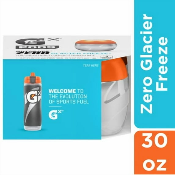 Gatorade Gx Zero Sugar Glacier Freeze Pods - 3.25 fl oz - 4 pk