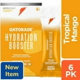 thumbnail image 1 of Gatorade Hydration Booster Tropical Mango Electrolyte Drink Mix 6 pk / 0.35 oz - Pack of 2, 1 of 5