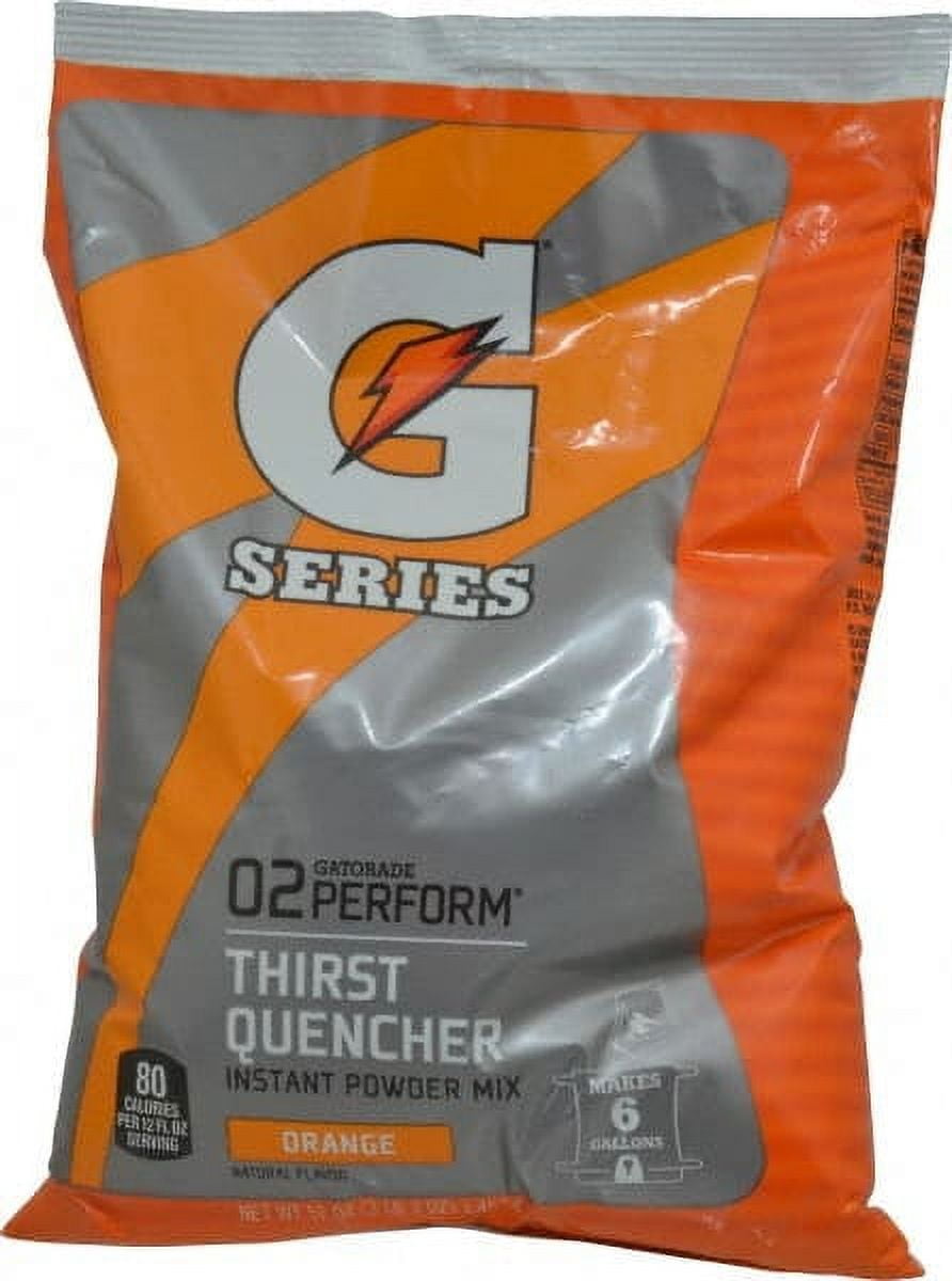 Gatorade Instant Powder Orange Activity Drink Mix, 51 oz Yields 6 Gal