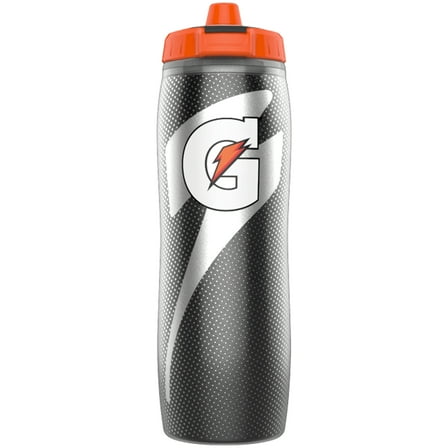 Gatorade Insulated Squeeze Bottle, 30oz (Black)