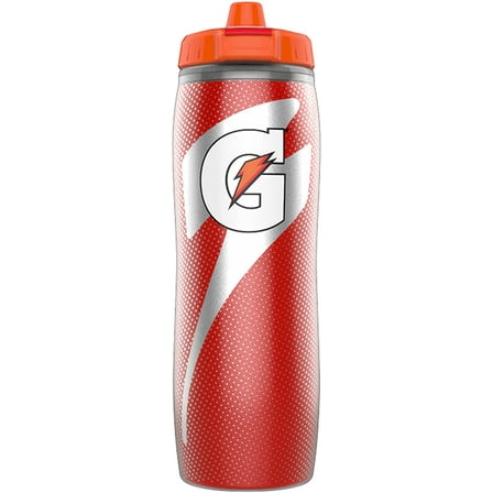 Gatorade Insulated Squeeze Bottle, 30 fl oz (Red)