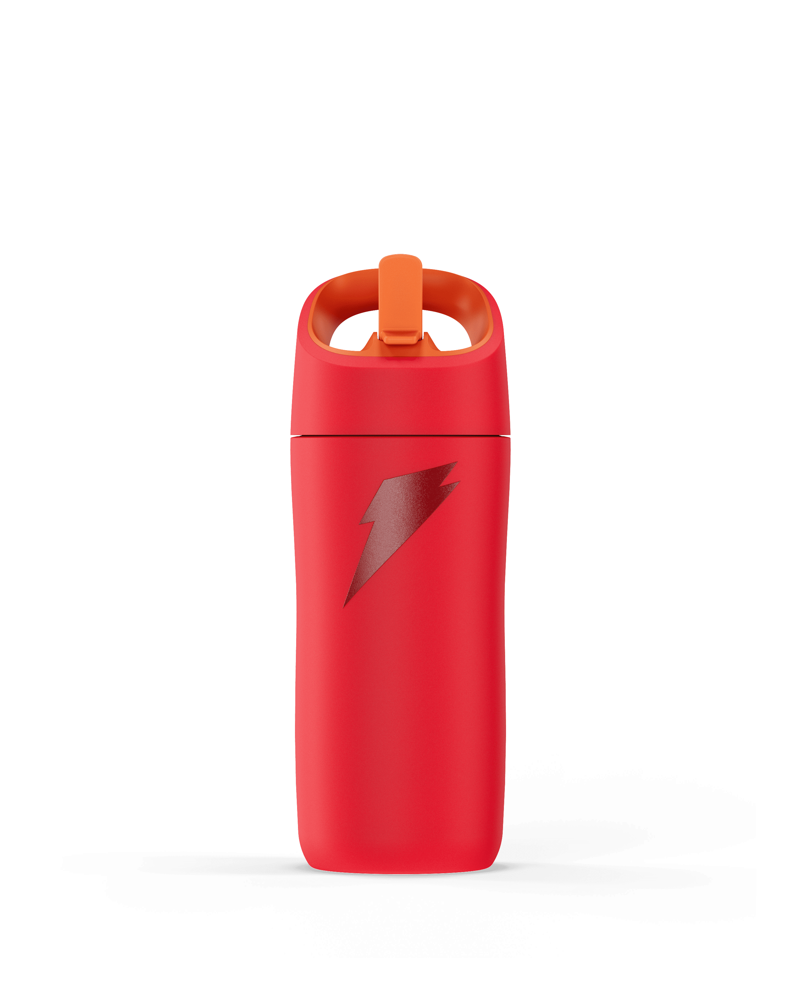 Gatorade Kid's Rookie Red Water Bottle with Straw Cap, (12oz