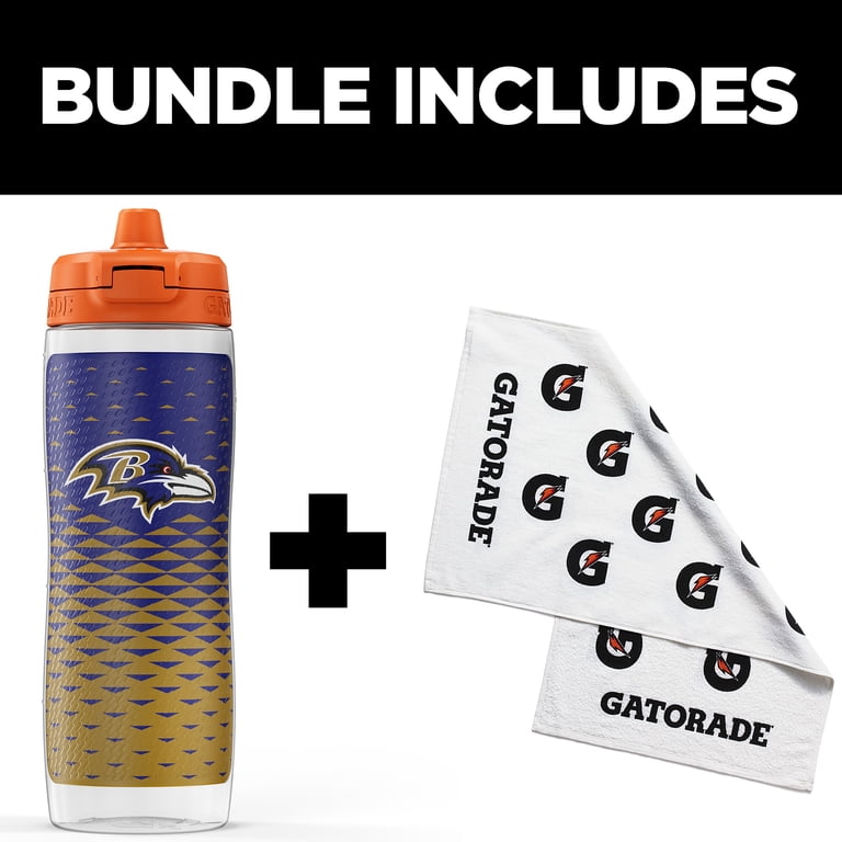 Gatorade Gx Baltimore Ravens NFL 30 fl oz Water Bottle & Sports