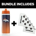 thumbnail image 1 of Gatorade Gx Denver Broncos NFL 30 fl oz Water Bottle & Sports Towel Bundle, 1 of 7