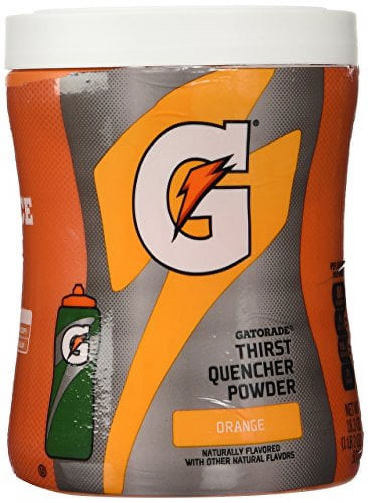 Gatorade Orange Sports Drink Powder  18.3 Oz. (Pack of 14)