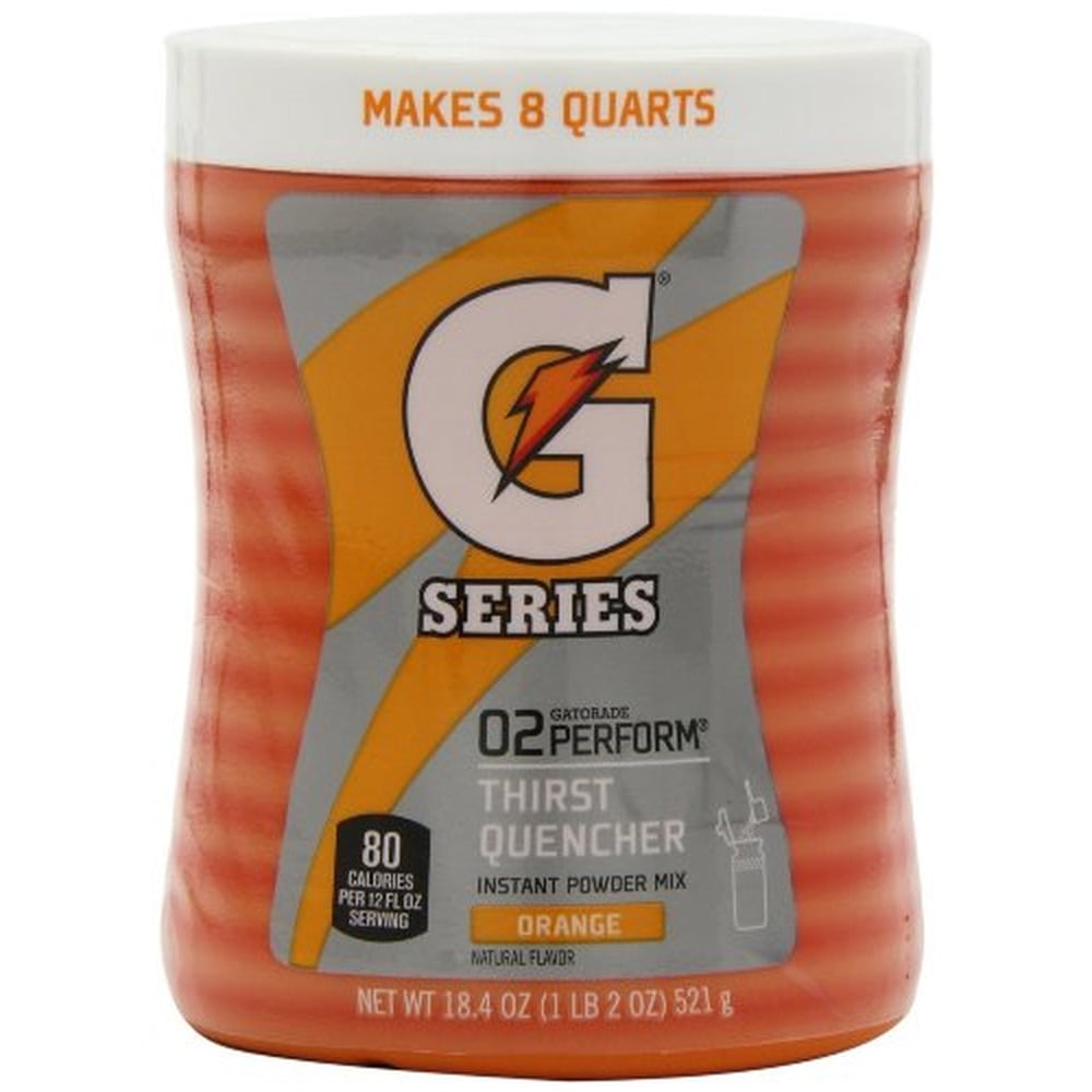 Gatorade Orange Sports Drink Powder  18.3 Oz. (Pack of 3)