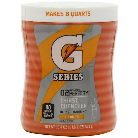 Gatorade Orange Sports Drink Powder 18.3 Oz. (Pack of 3)