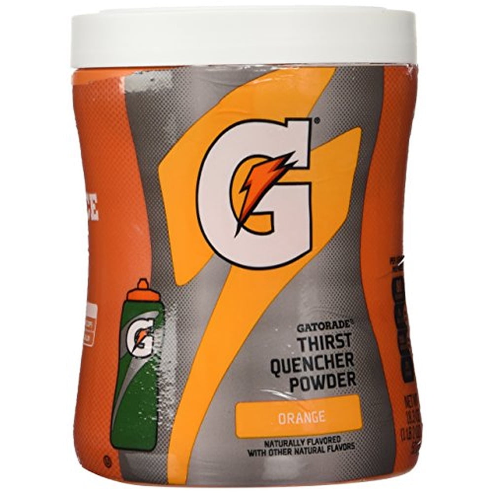Gatorade Orange Sports Drink Powder  18.3 Oz. (Pack of 48)