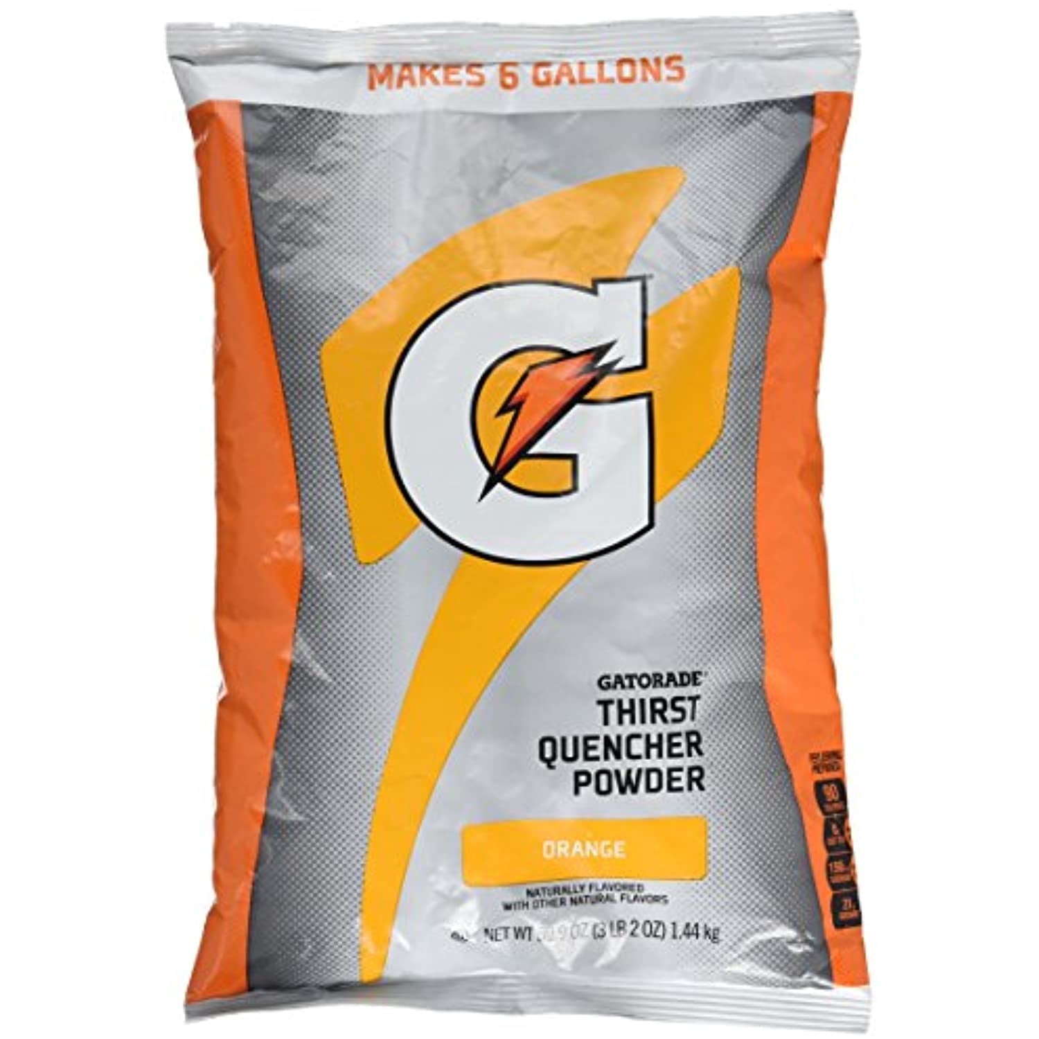 Gatorade Orange Thirst Quencher Powder Mix 51Oz Packet Makes 6 Gallons
