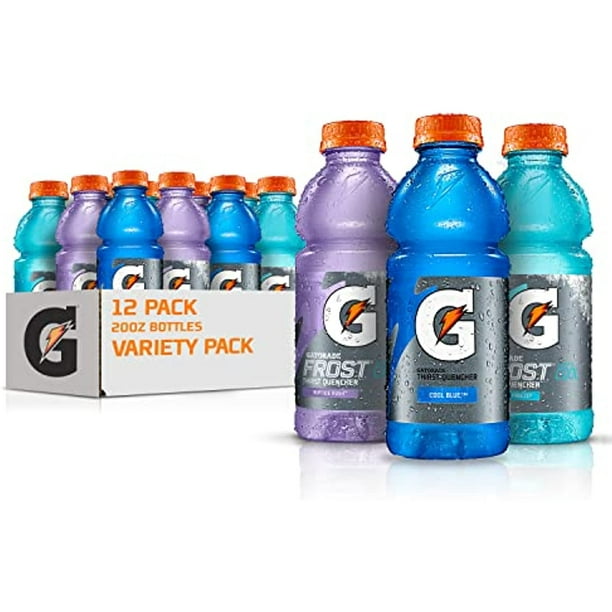 Gatorade Original Thirst Quencher 3Flavor Frost Variety Pack, 20 Fl