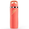 thumbnail image 1 of Gatorade Overtime Stainless Steel Coral Straw Cap Metal Water Bottle, 22 oz, 1 of 9