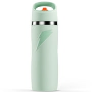 Gatorade Overtime 22oz Stainless Steel Water Bottle, Straw Cap, Sage