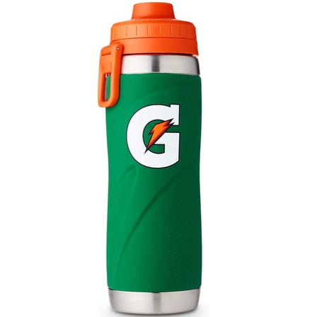 Gatorade Stainless Steel Sport Bottle, 26oz, Double-Wall Insulation