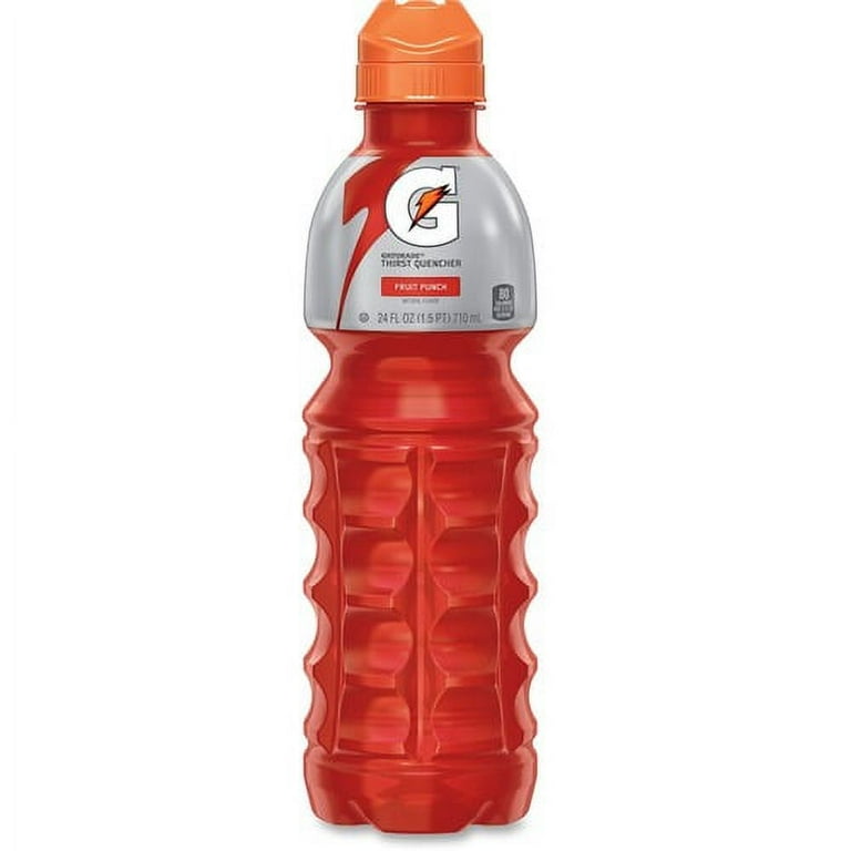 Gatorade Fruit Punch Thirst Quencher - Ready-to-Drink - 24 fl oz (710 mL) - 24 / Carton Gatorade Fruit Punch Thirst Quencher - Ready-to-Drink - 24 fl oz (710 mL) - 24 / Carton