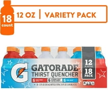 Gatorade Thirst Quencher Fruit Punch, Glacier Cherry, Cool Blue Sports Drinks Variety Pack, 12 fl oz, 18 Pack Bottles