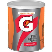 Gatorade Thirst Quencher Fruit Punch Sports Drink Mix Powder, 51 oz Canister
