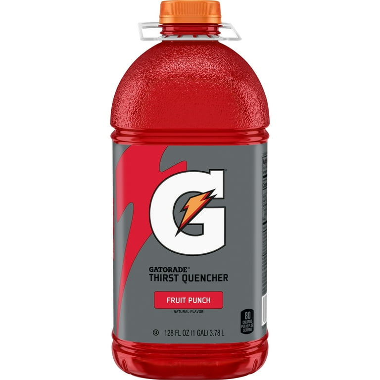 Gatorade Thirst Quencher Fruit Punch Sports Drink, 128 fl oz, 1