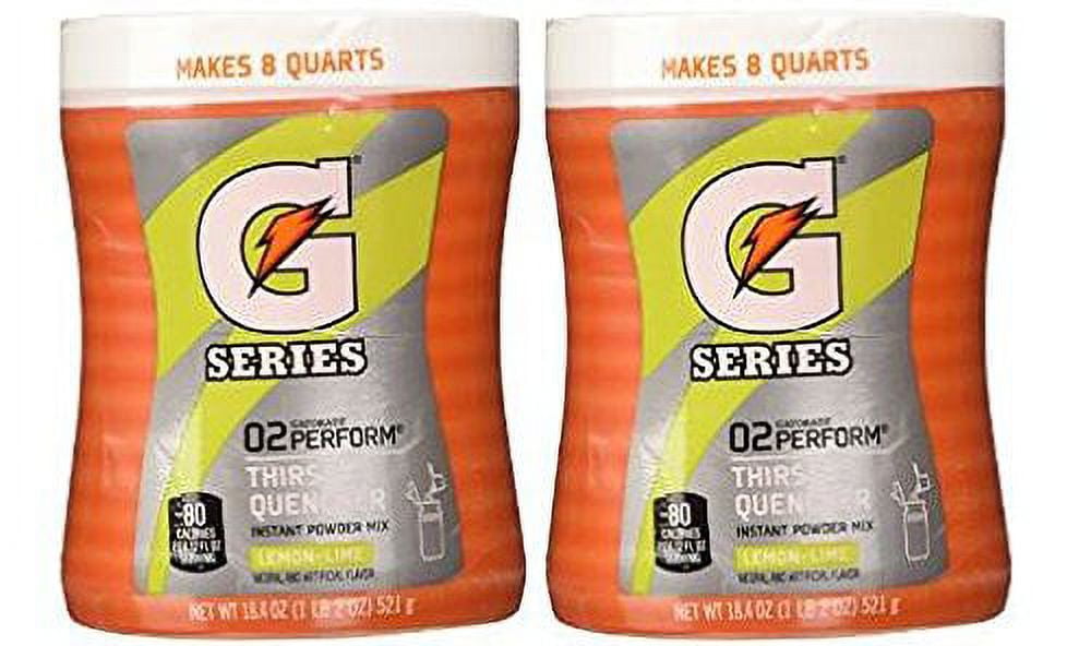 Gatorade Thirst Quencher Lemon-Lime Drink Powder (Pack of 2)