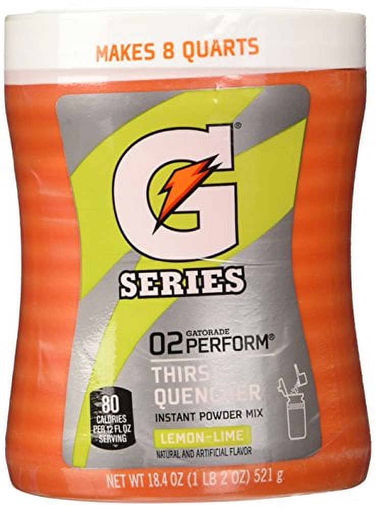 Gatorade Thirst Quencher Lemon-Lime Drink Powder (Pack of 8)