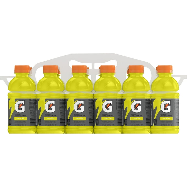 Gatorade Hydration Electrolyte Sports Drink Lemon Lime 12 fl oz