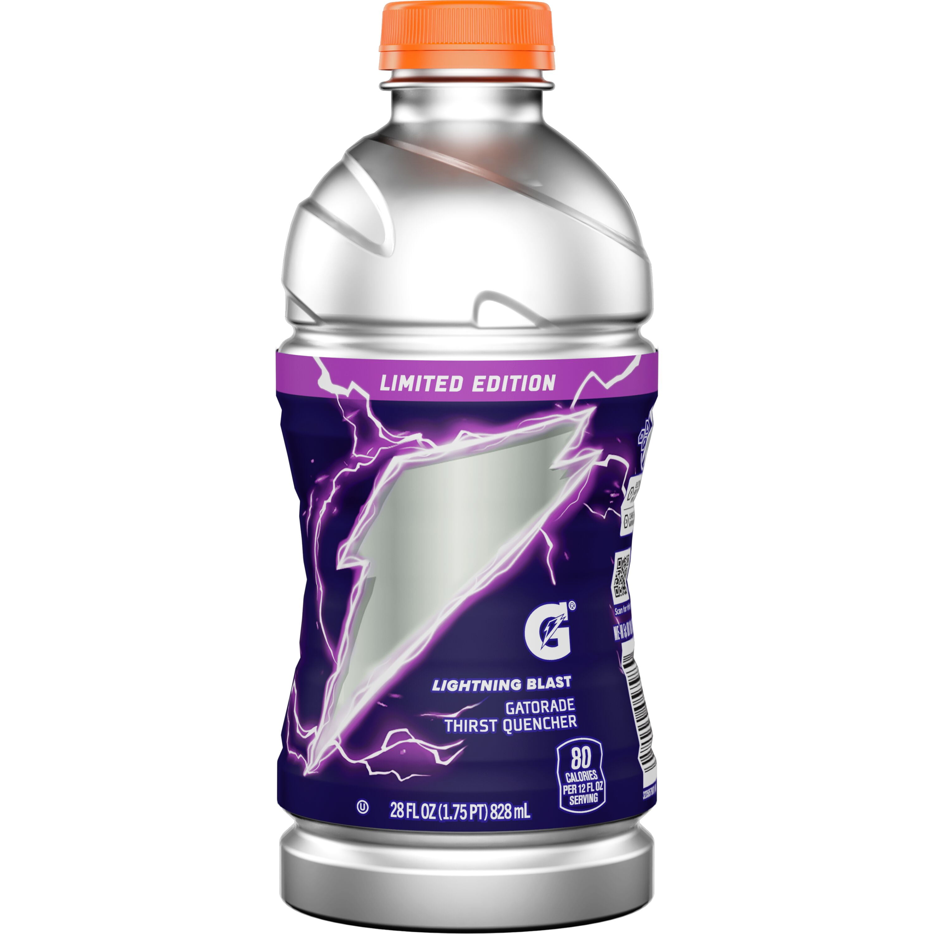 Gatorade Thirst Quencher Lightening Blast Sports Drink, 28 fl oz