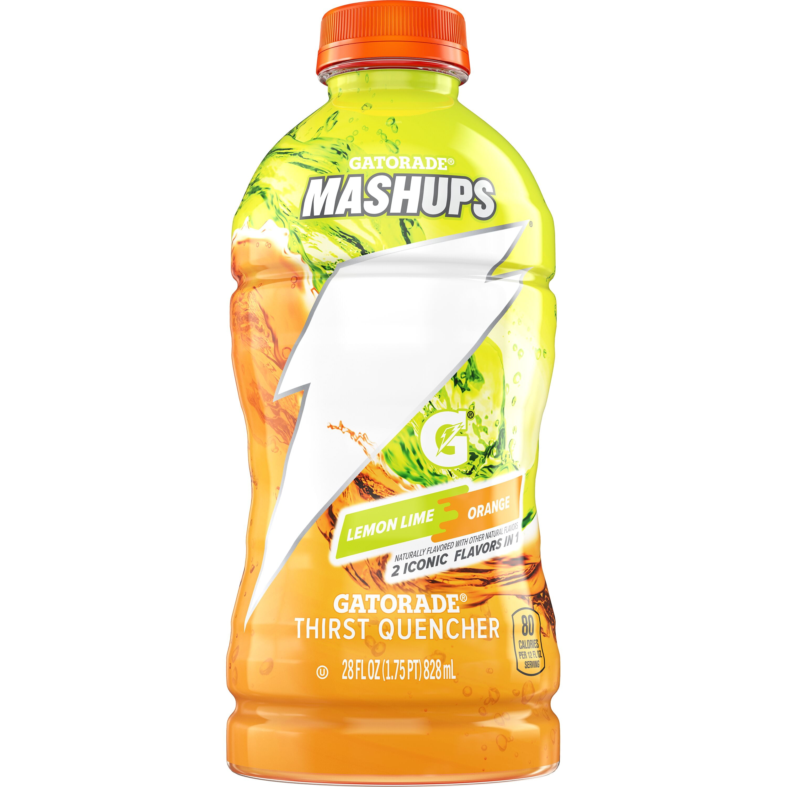 Walmart exclusive discounts  Gatorade Thirst Quencher Mashup Lemon Lime Orange, 28 fl oz, 1 Count