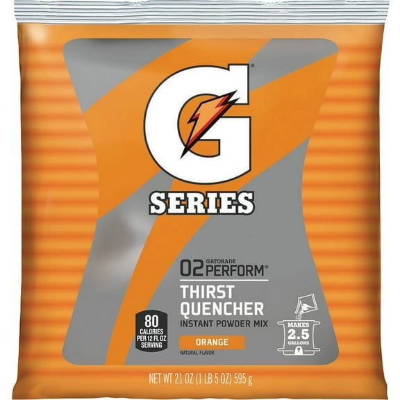 Gatorade Thirst Quencher Powder Mix - Powder - 1.31 lb - 2.50 gal Maximum Yield - 1 / Pack | Bundle of 2 Packs