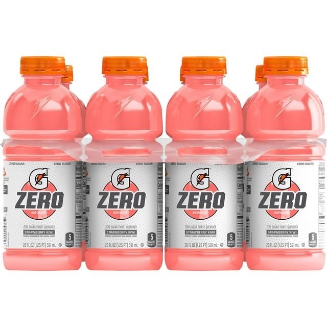 Gatorade Thirst Quencher Zero Sugar Sports Drink, Strawberry Kiwi, 20Oz ...