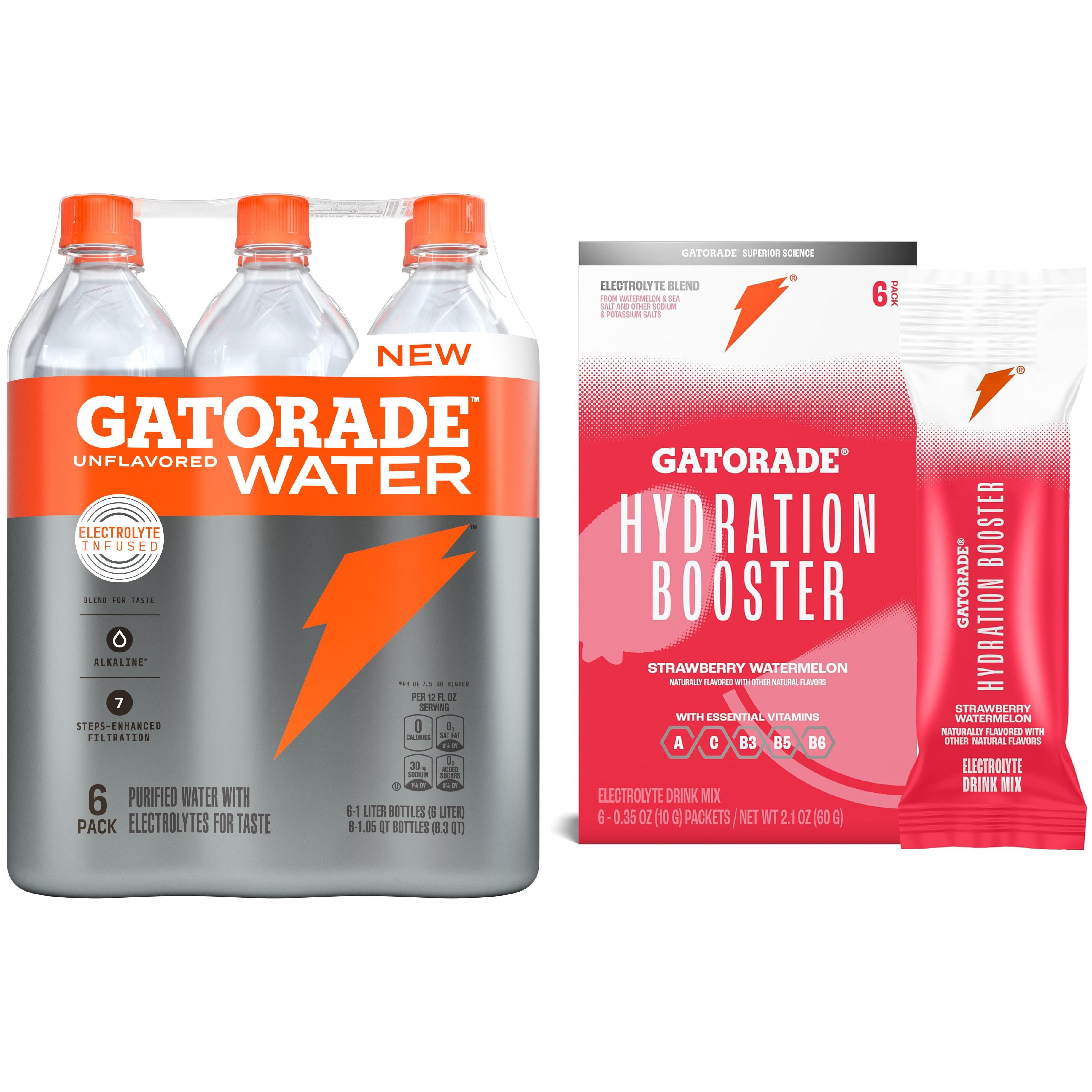 Gatorade Water + Hydration Boost 6pack