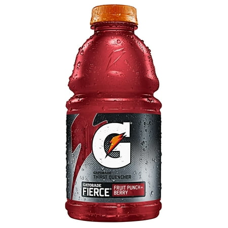 Gatorade X-Factor Thirst Quencher Fruit Punch Sports Drink, 32 fl oz, 12 Pack Bottles