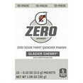 thumbnail image 1 of Gatorade Zero Glacier Cherry Singles Drink Mix (Pack of 4), 1 of 1