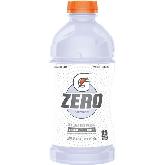 Gatorade Zero Glacier Cherry Thirst Quencher - 28 oz- Pack of 2