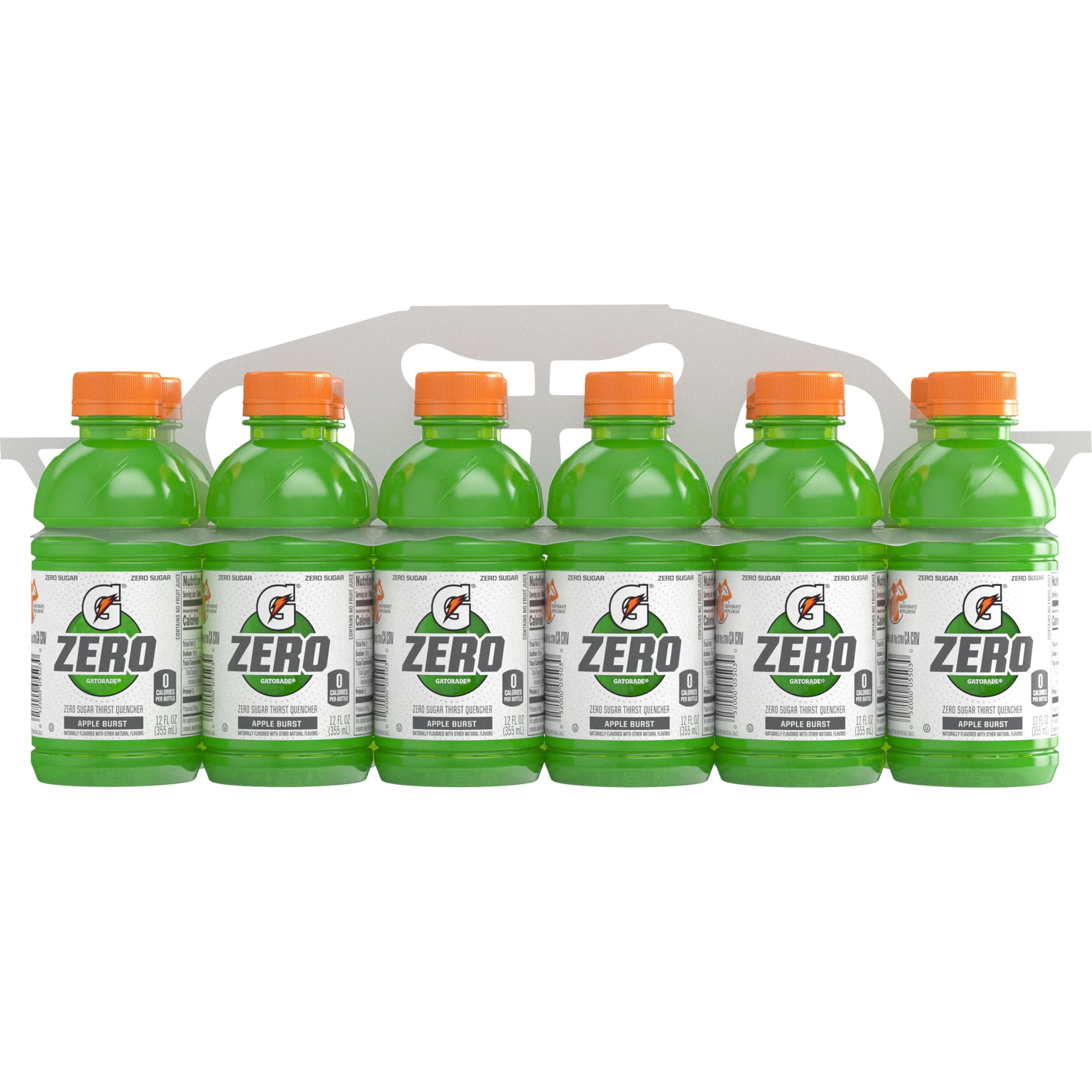 Gatorade Zero Sugar Apple Burst 20Oz 8Pk