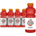 thumbnail image 1 of Gatorade Zero Sugar Thirst Quencher Fruit Punch Sports Drinks, 20 fl oz, 8 Count Bottles, 1 of 8
