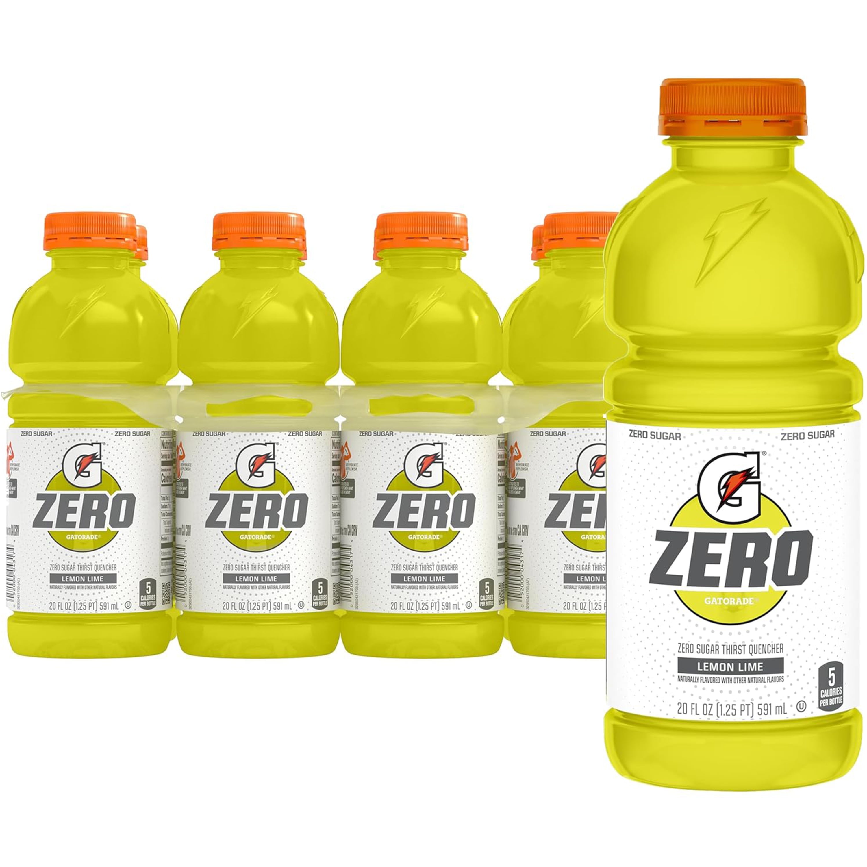 レモネード014 Gatorade Zero Sugar, Lemon Lime Sports Drinks, Hydrating and