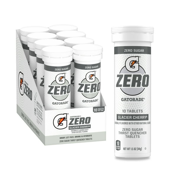 Gatorade Zero Tablets, Glacier Cherry, 80 Count