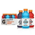 thumbnail image 1 of Gatorade Zero Thirst Quencher, 3 Flavor Variety Pack, New for 2023, 12 Fl Oz Bottles, (24 Pack), 1 of 1