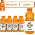 thumbnail image 1 of GatoradeG Zero Thirst Quencher, Orange, 20 oz Bottles, 8 Count, 1 of 6