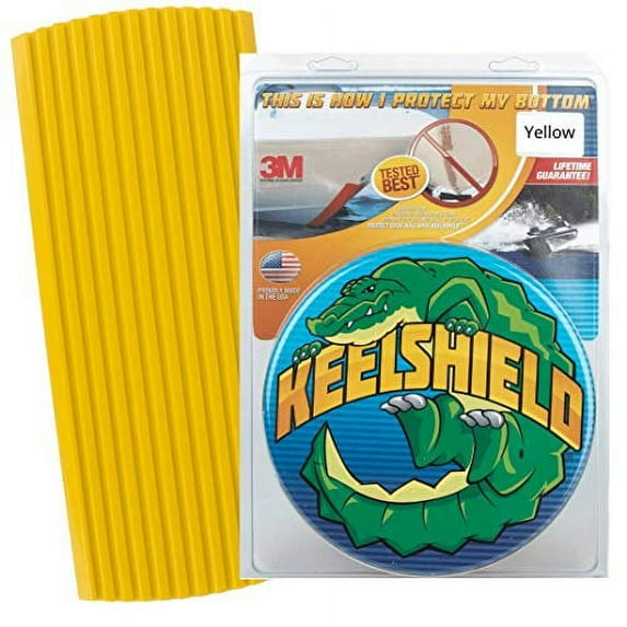 Gatorguard GRD-KS-5YEL 5 ft. KeelShield-Keel Protector, Yellow