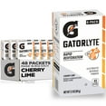 thumbnail image 1 of Gatorlyte Rapid Rehydration Electrolyte Beverage, Cherry Lime, 48 Pack, 1 of 7