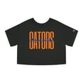 thumbnail image 1 of Gators Chomp Chomp Tall Team Colors Champion Crop Tee, 1 of 3