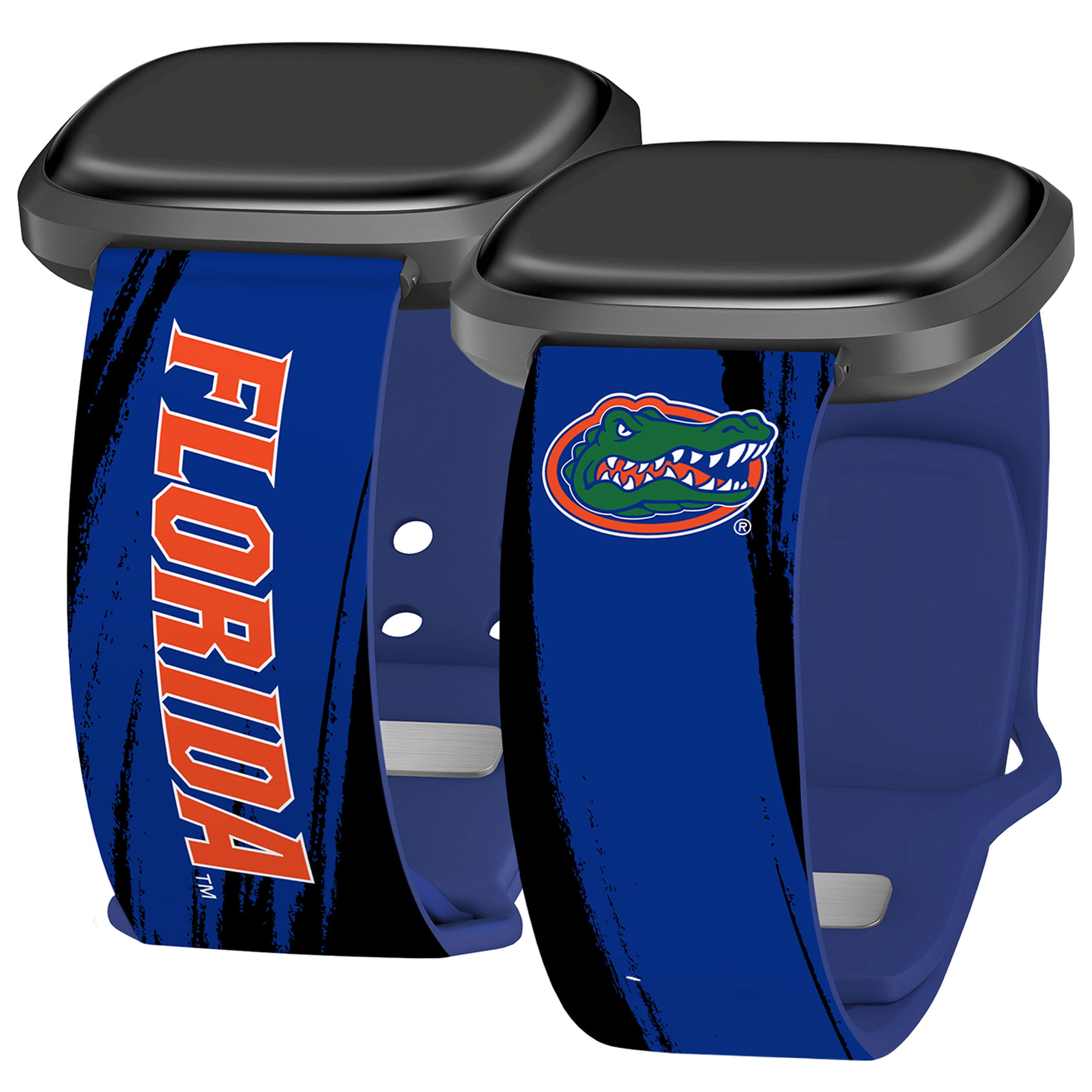 Gators HD Paint Stripe Unisex Watch Band for FitBit Versa 3 & Sense (Short)