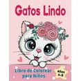 thumbnail image 1 of Gatos Lindo Libro de Colorear para NiÃ±os de 4 a 8 aÃ±os: Adorables gatos de dibujos animados, gatitos &amp; unicornio gat, (Paperback), 1 of 1