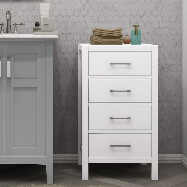 Gatsby 32 inch H x 18 inch W Four Drawer Floor Storage Cabinet in