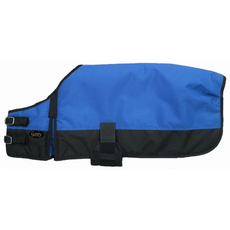 Gatsby 600D Ripstop Waterproof Dog Blanket R. Blue / Black Medium