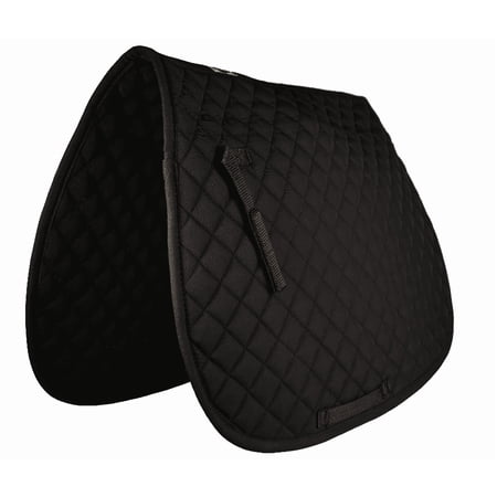Gatsby 5-993280 22 x 18 in. Basic All-Purpose Saddle Pad, Black