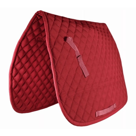 Gatsby Basic All-Purpose Saddle Pad Burgundy
