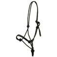 thumbnail image 1 of Gatsby Classic Cowboy Rope Halter Black Horse, 1 of 6