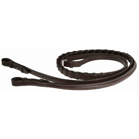 Gatsby Fancy Raised Laced Reins 5/8 X-Long